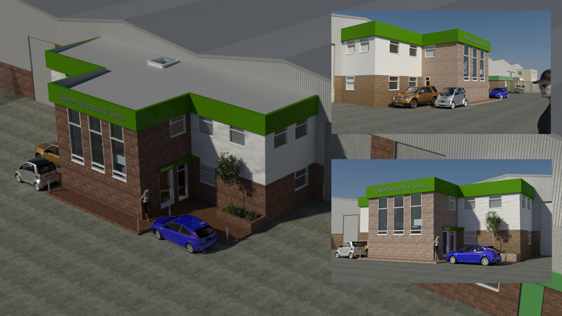 CAD illustration
Generated as a complete CG 3D model within a virtual studio environment