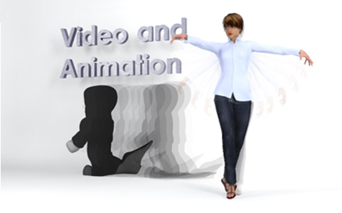 Animation and Video is a natural
progression from 3D CAD as the ellements
created in the drawing can often be animated
with no more effort than placing a camera.